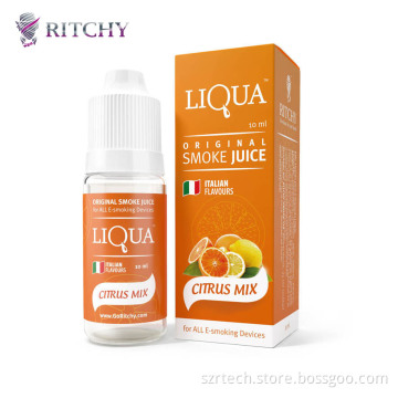 E-Liquid Refill for E-Cigarette in Fresh Citrus Mix Flavor